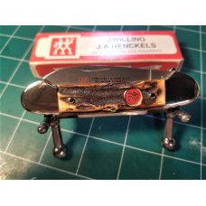 ZWILLING J.A. HENCKELS HK-12-S Genuine Stag Canoe MINT IN BOX