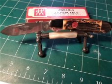 ZWILLING J.A. HENCKELS HK-12-S Genuine Stag Canoe MINT IN BOX