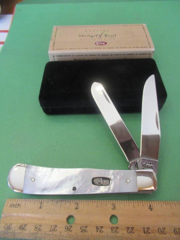 Case XX 2001 Pearl Trapper Pattern # 8254 SS