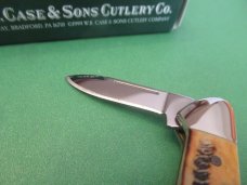 Case XX 2004 Baby Butterbean Bone Stag Pattern # 6.52132 SS