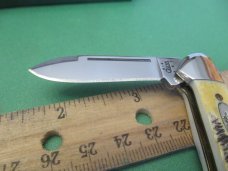 Case XX 2004 Baby Butterbean Bone Stag Pattern # 6.52132 SS