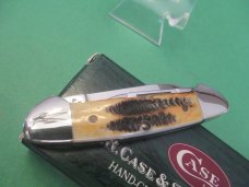 Case XX 2004 Baby Butterbean Bone Stag Pattern # 6.52132 SS