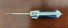 Miniature Lever Lock Switchblade Knife, Made In Japan, Marked Stainless Steel, Hard To Find 