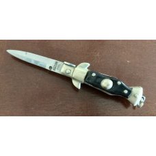 Miniature Switchblade Knife Made In Japan Marked Stainless Steel Hard To Find
