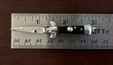 Miniature Switchblade Knife, Made In Japan, Marked Stainless Steel, Hard To Find 