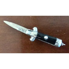 Miniature Switchblade Knife, Made In Japan, Marked Stainless Steel, Hard To Find
