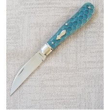Mike Moran Honeycomb Eureka Jack 375quot clad Cpm154Honeycomb WireWorks Scales3D effect but smooth