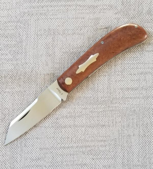 Jason Taber Wombat,3 5/8" closed, Cpm154, Russian Military Rag Micarta ,Coa and pouch,8/2021 DOB Jason Taber Wombat,3 5/8" closed, Cpm154, Russian Military Rag Micarta ,Coa and pouch,8/2021 DOB