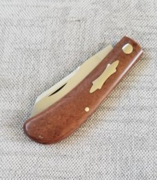 Jason Taber Wombat,3 5/8" closed, Cpm154, Russian Military Rag Micarta ,Coa and pouch,8/2021 DOB