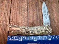 Camillus Brass Lockback.  WK