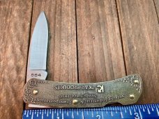 Camillus Brass Lockback.  WK