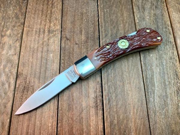 Camillus Small Lockback Jigged Delrin WK Camillus Small Lockback Jigged Delrin WK