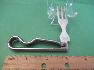 GEO Schrade Folding Wire Fork