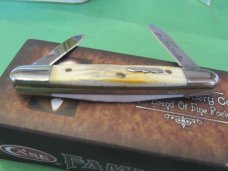 Case XX  2005 Family Brands C Platt Sons Cutlery Stag Eisenhower Pattern # 05263SS