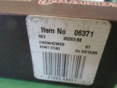 Case XX  2005 Family Brands C Platt Sons Cutlery Stag Eisenhower Pattern # 05263SS
