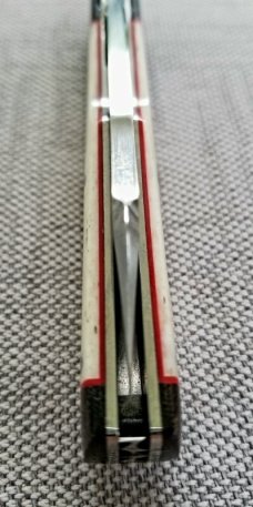 K'roo Custom Giraffe bone Native Knife, NEW,W/ slip, 4" Micarta bolsters and caps..shield..rwl34 