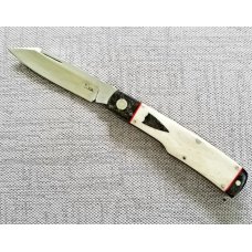 K'roo Custom Giraffe bone Native Knife, NEW,W/ slip, 4
