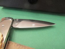 Case XX Slim Lock Rogers Jigged Walnut Bone Pattern # 6173L BG42 Steel