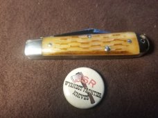 GREAT EASTERN GEC TIDIOUTE #14 COBBLESTONE BONE LICK CREEK BOYS KNIFE SFO NEW NR