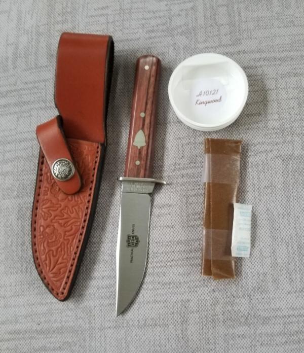 Great Eastern Fixed Blade, H10121, Kingwood and 1095,7" overall with 3.25" cutting edge Great Eastern Fixed Blade, H10121, Kingwood and 1095,7" overall with 3.25" cutting edge