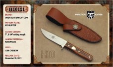 Great Eastern Fixed Blade, H10121, Kingwood and 1095,7" overall with 3.25" cutting edge