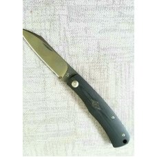 Sacha Thiel custom Birdy knife M390 Titanium amp G10 4quot closed French maker of very hi en mod