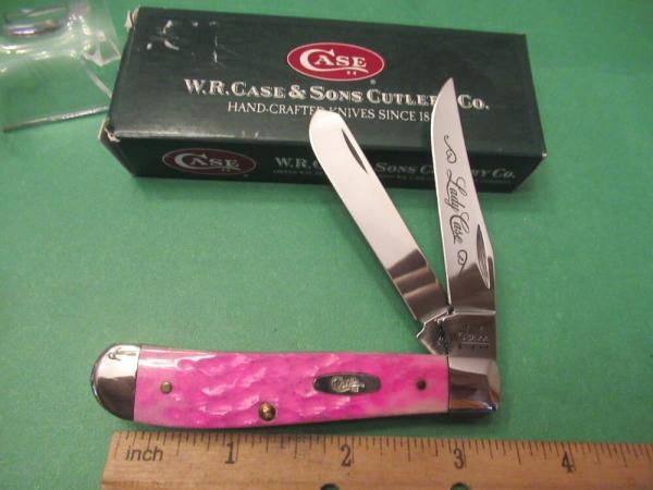 Case XX 2003 Pink Lady Case Mini Trapper Pattern # 6207 SS
