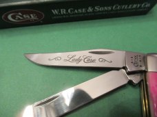 Case XX 2003 Pink Lady Case Mini Trapper Pattern # 6207 SS