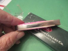 Case XX 2003 Pink Lady Case Mini Trapper Pattern # 6207 SS