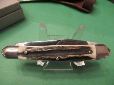 Robt Klass Stag Kissing 1980 4 Blade Whittler Made for the ODKCA Club  