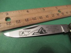 Robt Klass Stag Kissing 1980 4 Blade Whittler Made for the ODKCA Club  