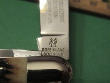 Robt Klass Stag Kissing 1980 4 Blade Whittler Made for the ODKCA Club  