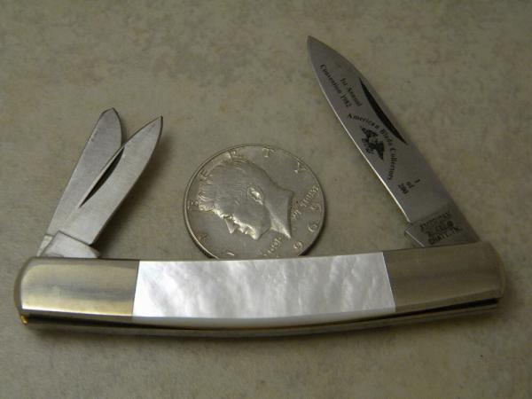 American Blade Japan American Blade Collectors Pearl AB-20 Pearl Whittler Knife