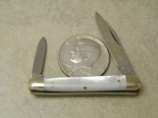 Fightn Rooster Germany Kentucky Cutlery Association 1994 2nd Youth Pearl Pen Knife