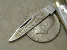 Fight'n Rooster Germany Kentucky Cutlery Association 1994 2nd Youth Pearl Pen Knife