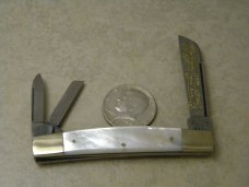 Fightn Rooster Germany The Kentucky Cutlery Association Pearl Whittler Knife