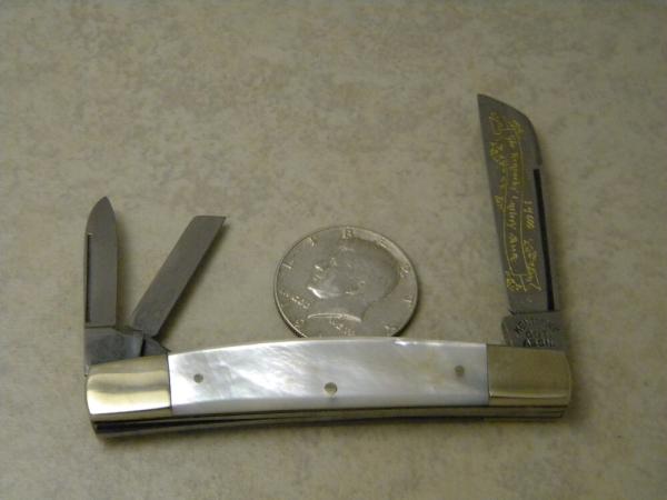 Fight'n Rooster Germany The Kentucky Cutlery Association Pearl Whittler Knife