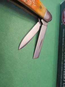 Case Autumn Bone Silver Script Seahorse Whittler Pattern # 6355WH SS