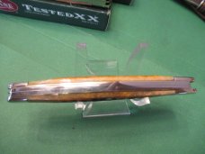 Case Autumn Bone Silver Script Seahorse Whittler Pattern # 6355WH SS