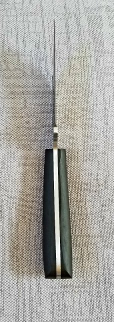 J.B. Caudill  Wharncliffe fixed blade..coa..magnetic sheath/slip..7.25 oal.2.75 sharp.52100 Fullers