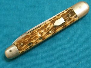 VINTAGE BONE A MULLHUF CZECHOSLOVAKIA FOLDING POCKET JACK KNIFE KNIVES OLD