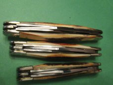 Case XX 1983 Stag Whittler Set Patterns # 5380 SSP, 5383 SSP & 5308 SSP 