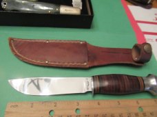 Remington Pal Leather Handle Fixed Blade Model # 51
