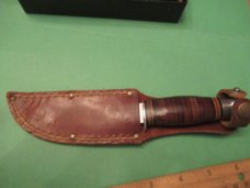Remington Pal Leather Handle Fixed Blade Model # 51