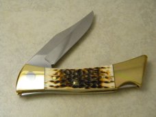 Case XX USA Amber Bone 2017 Changer Lockback Knife New in Tin