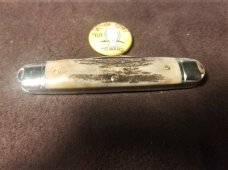 GEC Great Eastern Cutlery #68 Northfield White Owl 681221 - Sambar Stag NIT