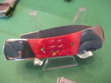 Case XX 1989 Centennial Red Bone Lock Back Pattern # R61225  L SS