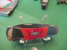 Case XX 1989 Centennial Red Bone Lock Back Pattern # R61225  L SS