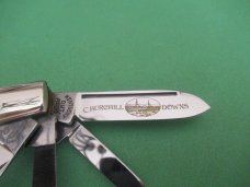 Fight'N Rooster 8 Blade Pearl Congress Made for Kentucky Cutlery Ass.