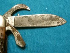 VINTAGE IMPERIAL USA FIVE BLADE BOY SCOUT 1046 SCREWDRIVER CAMP FOLDING POCKET KNIFE KNIVES OLD